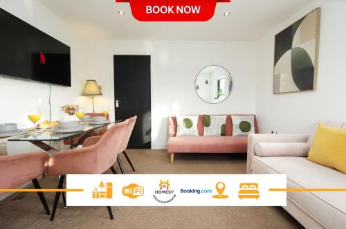 Gabalfa Apartment | 2BR APT By Homesy In Cardiff With Free WiFi & Perfect For Short Term Rental