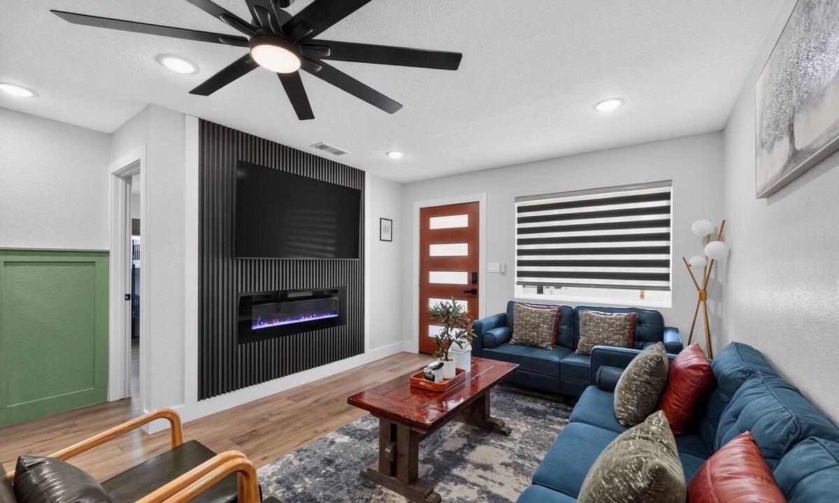 Euless House | Firepit Family Basecamp Euless 3 Bedroom Home