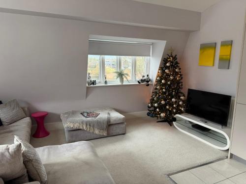 Malmesbury Apartment | HM112 Penthouse Apartment with Lake View & free Spa Access- Lower Mill Estate Cotswolds