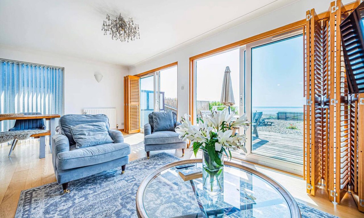 Pevensey Villa | Oceanfront Villa: Beach Access, Balcony, WiFi in Pevensey