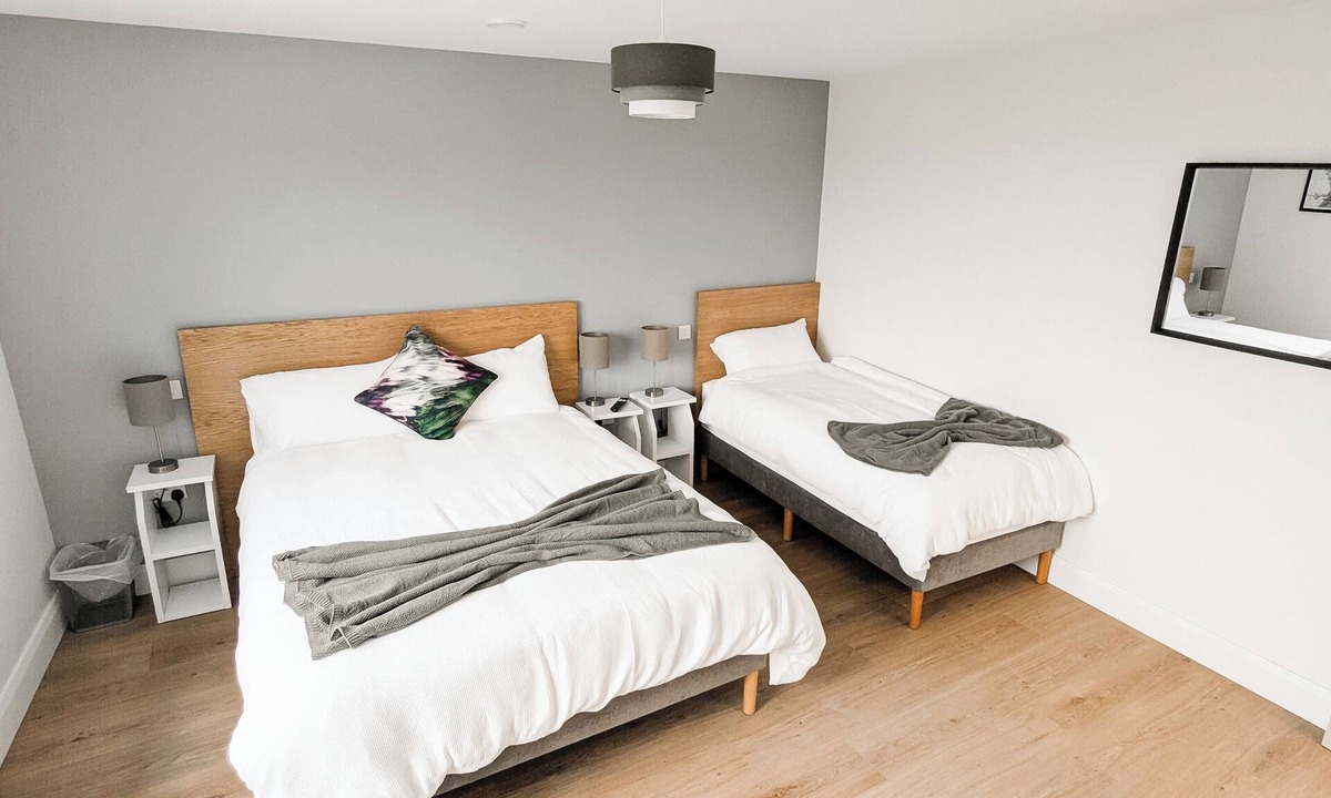 Kinvara Apartment | Private ensuite bedroom in the heart of Kinvara Village on the Wild Atlantic Way