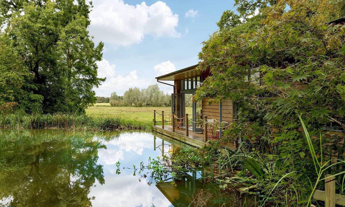 Martin Ski Chalet | Riverside Lodge and Camping Pod in the New Forest