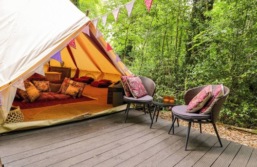 Penwood Cottage | BEDOUIN BELL TENT, pet friendly in Hollington, Hampshire