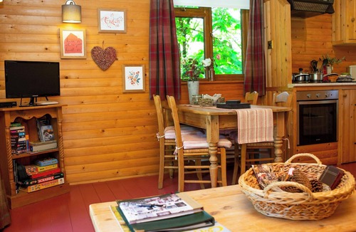 St. Florence Cottage | Fiddlers Green Log Cabin, Tenby
