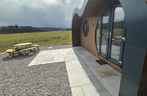Woodend Cabin | Luxury Pod Lodge & hot tub situated just outside Cairngorms National Park