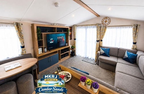 Camber Resort | MKRJ PREMIUM - Parkdean Camber Sands - sleeps 8 -En Suit- Pet Friendly - ww
