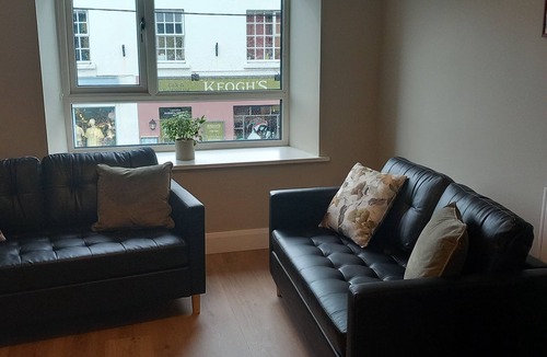 Kinvara Apartment | Private ensuite bedroom in the heart of Kinvara Village on the Wild Atlantic Way