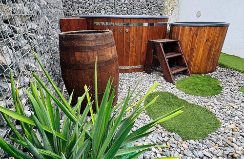 Trim Apartment | Private Sauna, Hot Tub & Cold Plunge near Trim Castle. Wi-Fi & Parking.