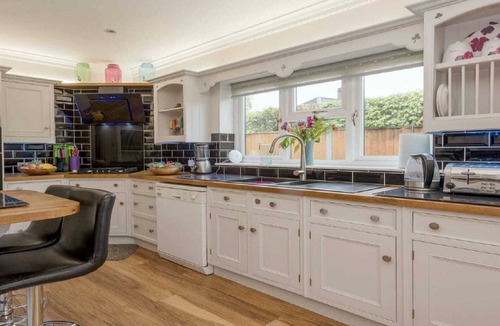 Horning Villa | Riverview Villa w/Hot Tub, EV Charger & Garden
