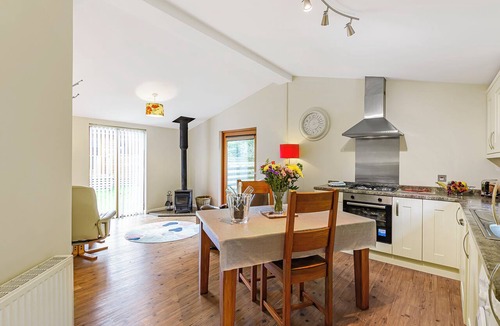 Allithwaite Ski Chalet | Semi-detached deluxe lodge offering the perfect romantic retreat.