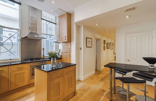 Queen's Gate Apartment | South Kensington Garden Escape, by Veeve