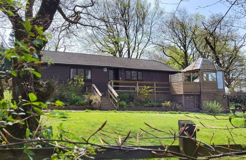 Brayford Cabin | Sunset Cabin, watch the sunset over the north Devon horizon in this cosy cabin!