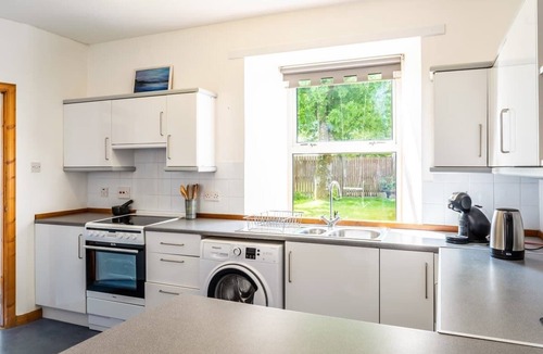 Brora Apartment | The Old Library is a stylishly decorated 3-bedroom property located in the heart of Brora. Combining comfort and contemporary style throughout, it offers a welcoming space that is perfect for relaxing, exploring, or simply enjoying time together.