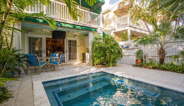 A Wave From It All at The Truman Annex in Key West in Key West