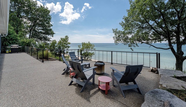 Luxury Lake Michigan Beach Cottage | Private Beach Access & Stunning Views in West Olive