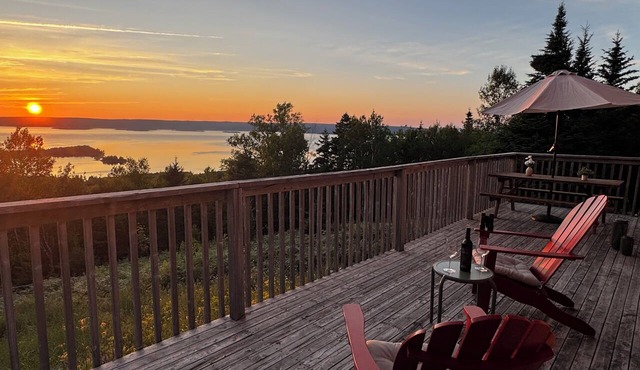 Magnificent location with views of Bras d'Or Lake - Exclusive vacation home with 75 sqm in st. peters