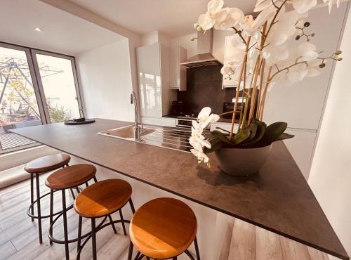 Modern 2-Bed Penthouse on Iconic Abbey Road & Large Terrace