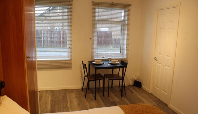 Modern studio apartment with parking