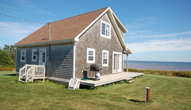 Ocean-front gem on large, private lot. in Lot 57
