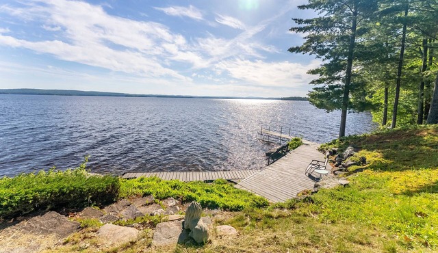 PRISTINE ROUND LAKE WITH EXPANSIVE LAKE VIEWS. in Round Lake Centre