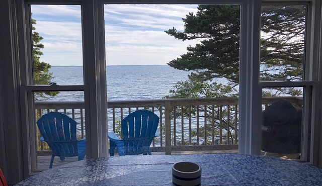 Quintessential Rustic Maine Oceanfront Cottage on MDI near Acadia National Park in Tremont