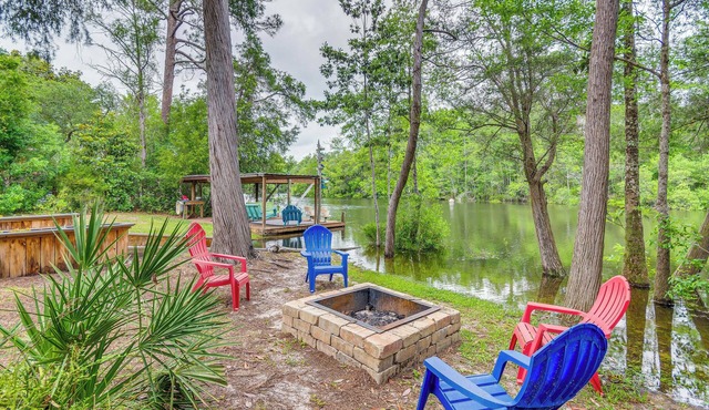 Riverfront Milton Cabin w/Boat Ramp & Dock! in Milton