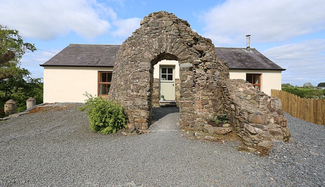 Rural old Windmill Located in the Beautiful Northern Irish Countryside