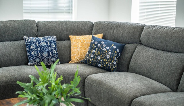 Stylish spacious 2-bedroom apartment furnished to a high standard.