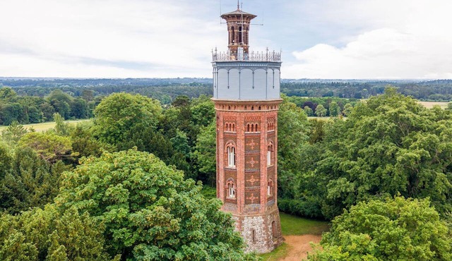 The Water Tower at Sandringham in Flitcham with Appleton