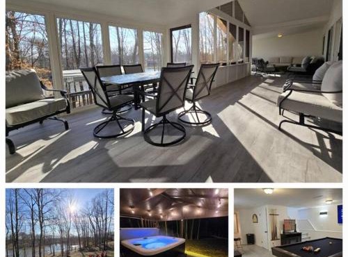 White Tail Run At Heron Hill Retreat Hot Tub Lake! in Streetsboro