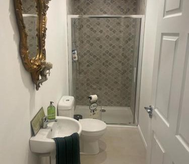 Londonderry Apartment | Woodland lodge green room